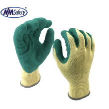 NMSAFETY  latex coated assembly work construction hand gloves CE EN388 2142X